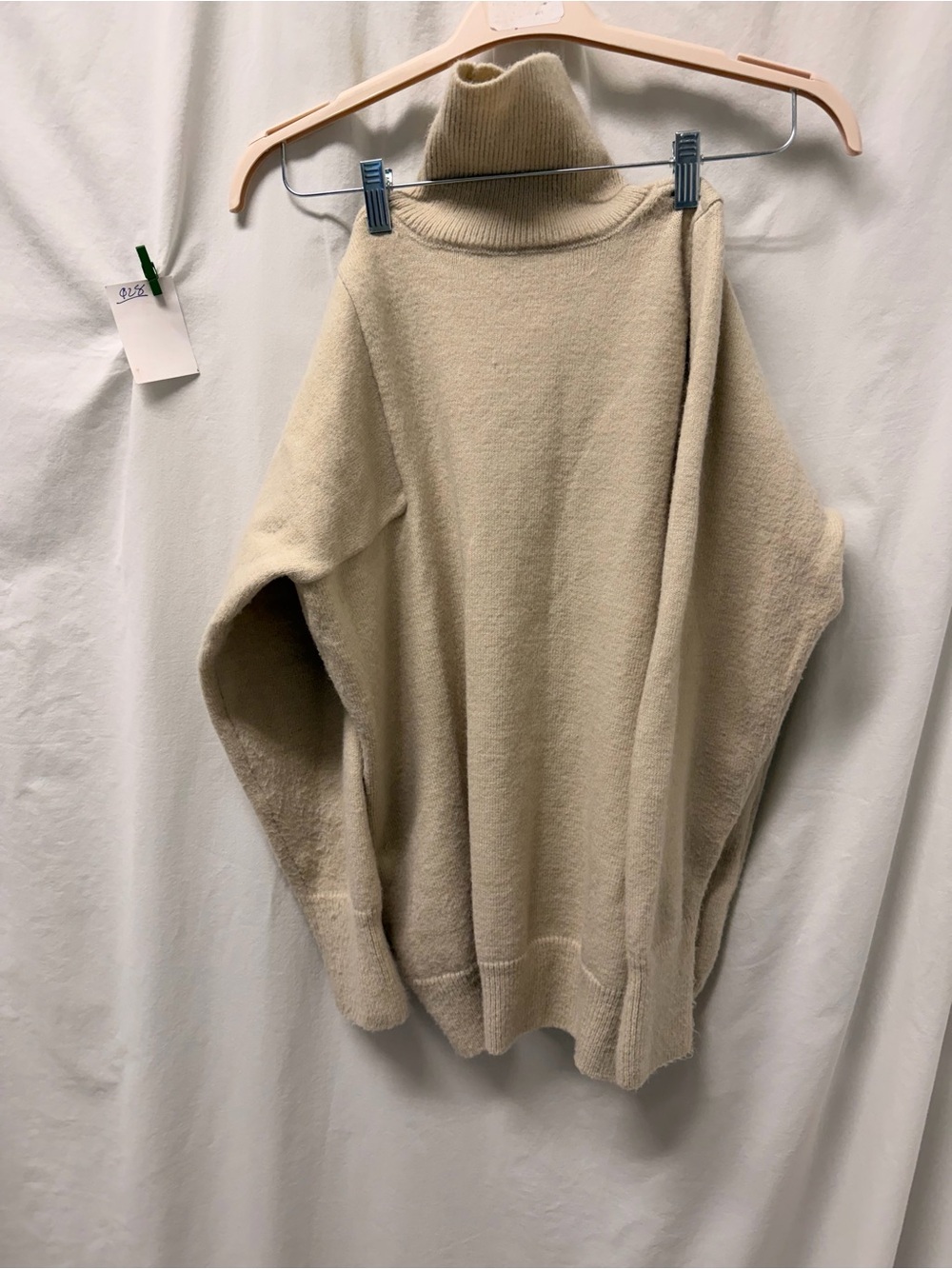 Turtleneck Cozy Knit Sweater - Cream
